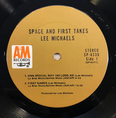 Lee Michaels : Space And First Takes (LP, Album, Ter)