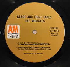 Lee Michaels : Space And First Takes (LP, Album, Ter)