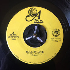"A" Train : Holiday Love / The Best Of Love Turned Blue (7", Single)