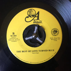 "A" Train : Holiday Love / The Best Of Love Turned Blue (7", Single)