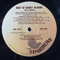 Barry McGuire : Best Of Barry McGuire (LP, Comp)