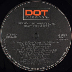 Tommy Overstreet : Heaven Is My Woman's Love (LP, Album)