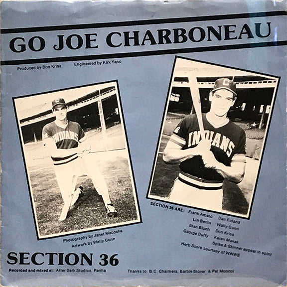 Section 36 : Go Joe Charboneau (7", Single)