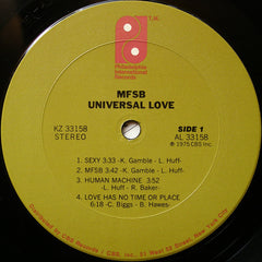 MFSB : Universal Love (LP, Album, Pit)