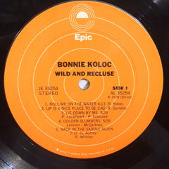 Bonnie Koloc : Wild And Recluse (LP, Album)