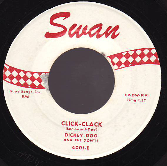 Dickey Doo And The Don'ts* : Did You Cry / Click-Clack (7", Single)