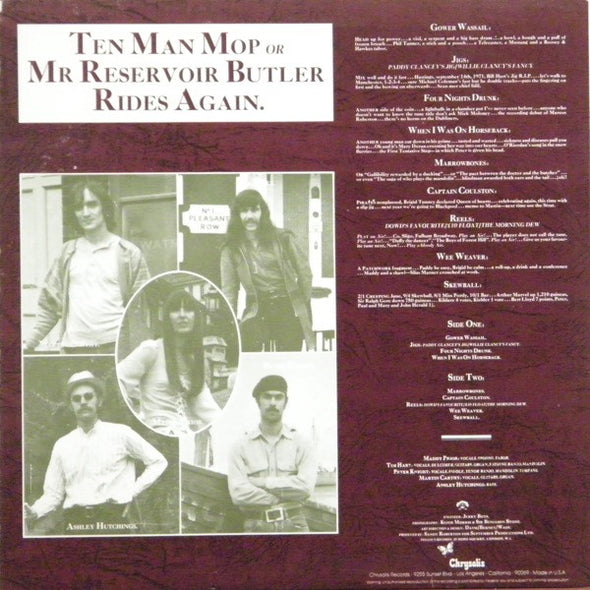 Steeleye Span : Ten Man Mop Or Mr. Reservoir Butler Rides Again (LP, Album, RE)