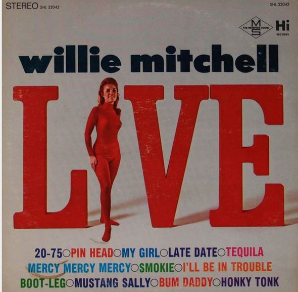 Willie Mitchell : Willie Mitchell Live (LP, Album)