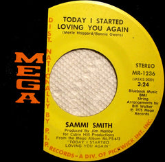 Sammi Smith : Today I Started Loving You Again (7", Single)