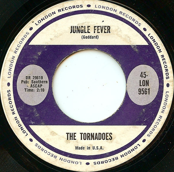 The Tornadoes* : Telstar / Jungle Fever (7", Single, Styrene, Ter)