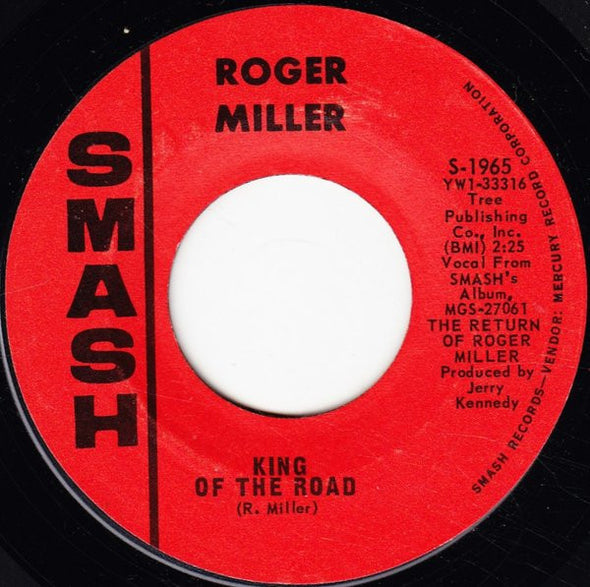 Roger Miller : King Of The Road / Atta Boy Girl   (7", Single, Ric)