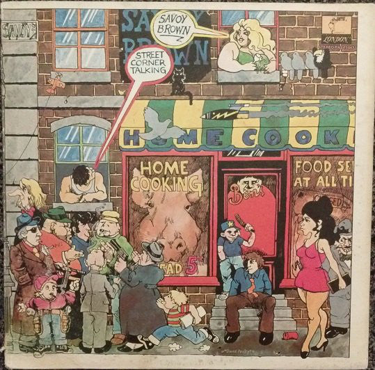 Savoy Brown : Street Corner Talking (LP, Album, PH )