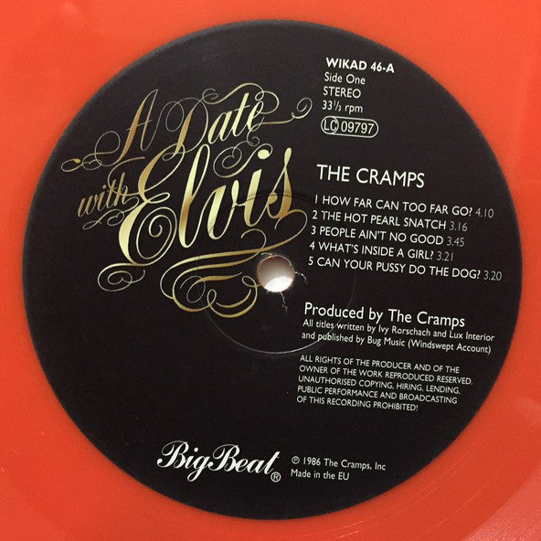 The Cramps : A Date With Elvis (LP, Album, RE, Sev)