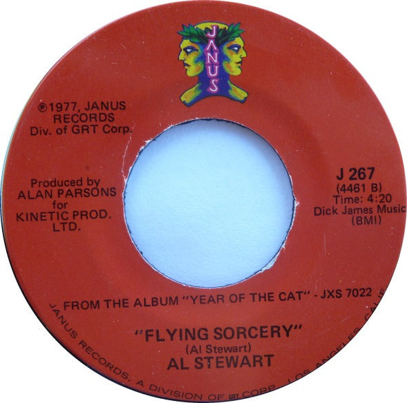Al Stewart : On The Border (7", Single, RE, GRT)
