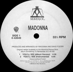 Madonna : You'll See (12")