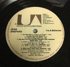 Jean Shepard : I'm A Believer (LP, Album)