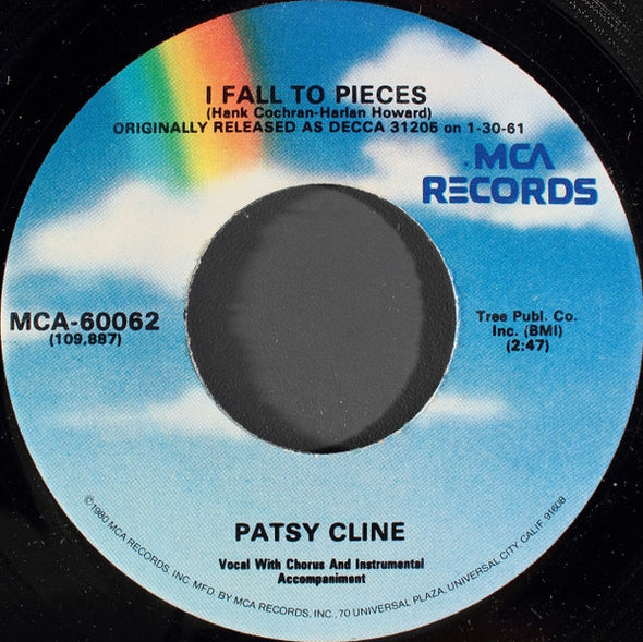 Patsy Cline : I Fall To Pieces (7", RE)