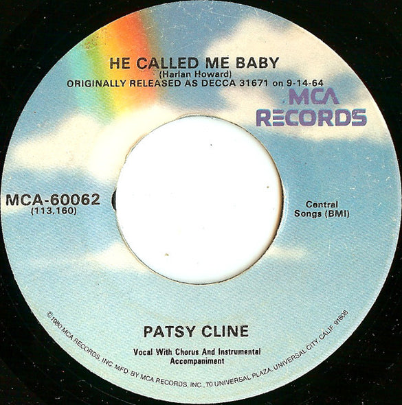 Patsy Cline : I Fall To Pieces (7", RE)