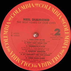 Neil Diamond : The Best Years Of Our Lives (LP, Album, Ter)