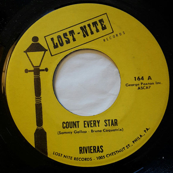 Rivieras* : Count Every Star / True Love Is Hard To Find (7")