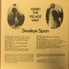 Steeleye Span : Hark! The Village Wait (LP, Album, RE)