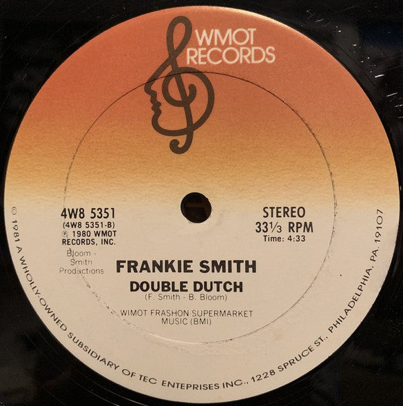 Frankie Smith : Double Dutch Bus / Double Dutch (12", RE, Ter)