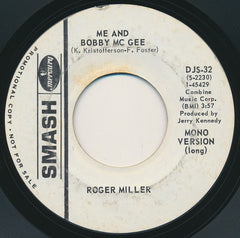 Roger Miller : Me And Bobby Mc Gee (7", Mono, Promo)