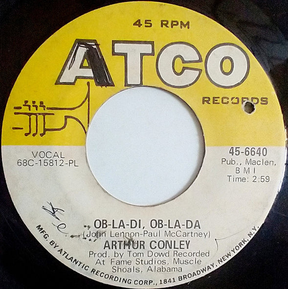 Arthur Conley : Ob-La-Di, Ob-La-Da  (7", Single, PL )