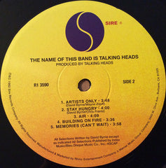 Talking Heads : The Name Of This Band Is Talking Heads (2xLP, Album, RE, 180)