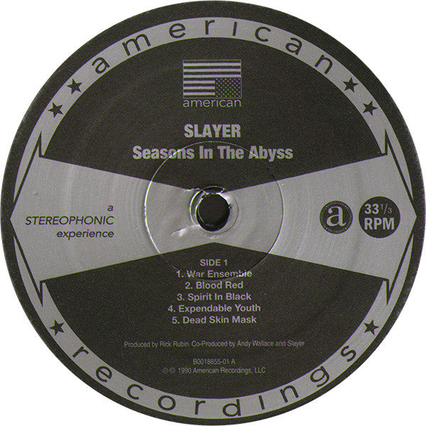 Slayer - Seasons In The Abyss – Pull The Plug Patches