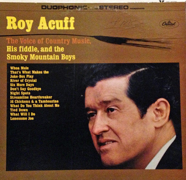 Roy Acuff And His Smoky Mountain Boys : The Voice Of Country Music (LP)