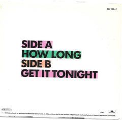 Gerry Woo (2) : How Long / Get It Tonight (7", Single)