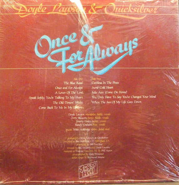 Doyle Lawson & Quicksilver : Once & For Always (LP, Album)