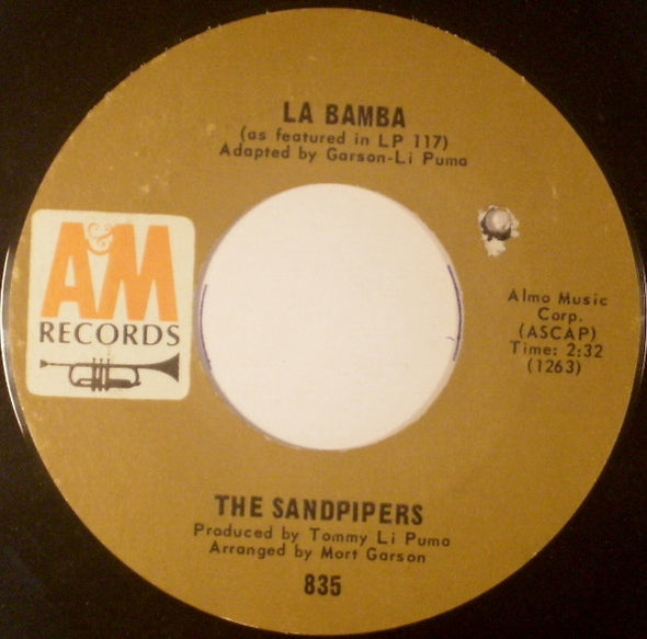 The Sandpipers : La Bamba (7", Single)