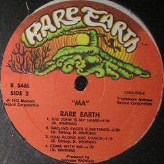 Rare Earth : Ma (LP, Album)