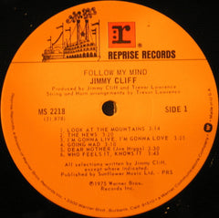 Jimmy Cliff : Follow My Mind (LP, Album)