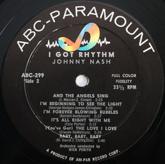 Johnny Nash : I Got Rhythm (LP, Album, Mono)