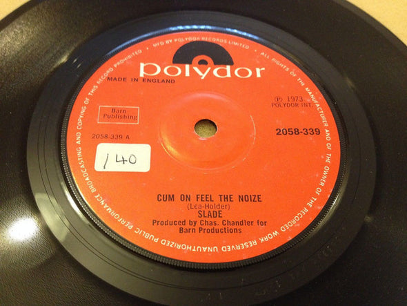 Slade : Cum On Feel The Noize (7", Single, Pap)