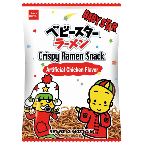 Baby Star Crispy Ramen Snack - Chicken Flavor
