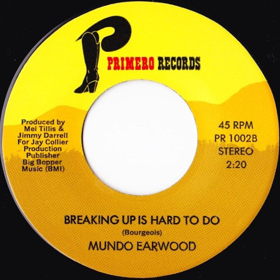 Mundo Earwood : All My Lovin / Breaking Up Is Hard To Do (7")