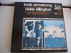 Louis Armstrong And His All Stars* / Duke Ellington And His Orchestra : At Newport (LP)