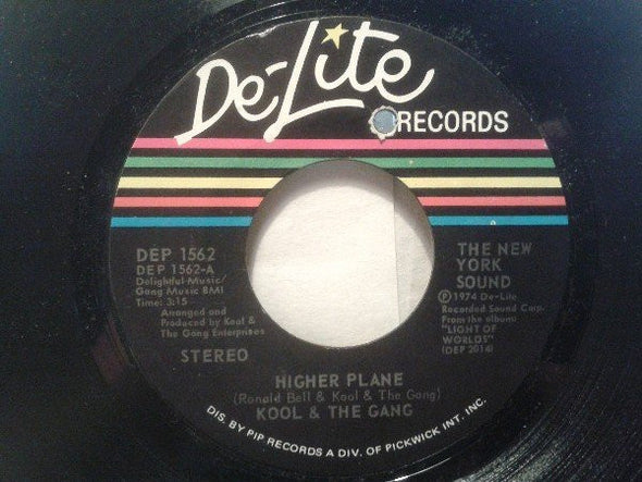 Kool & The Gang : Higher Plane (7", Single, Styrene)
