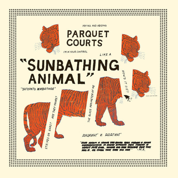 Parquet Courts : Sunbathing Animal (LP, Album, Gat)