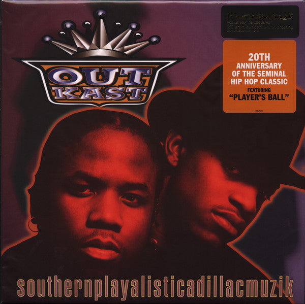 OutKast - Southernplayalisticadillacmuzik (LP, Album, RE, RM, 180) (M)37