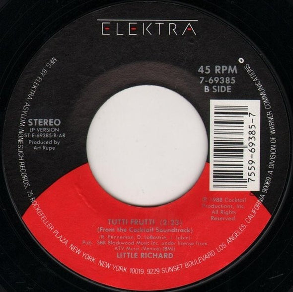 The Beach Boys / Little Richard : Kokomo / Tutti Frutti (7", Single, Styrene, AR )
