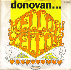 Donovan : Mellow Yellow (7", Single, Mono, San)