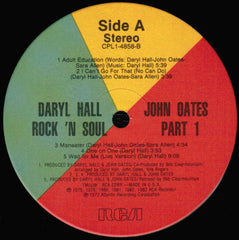 Daryl Hall John Oates* : Rock 'N Soul Part 1 (LP, Comp, Ind)