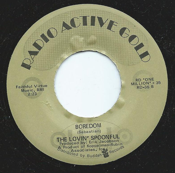 The Lovin' Spoonful : She Is Still A Mystery  (7", Single, RE)