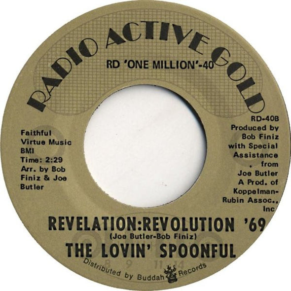 The Lovin' Spoonful : Didn't Want To Have To Do It  (7", Single, RE)