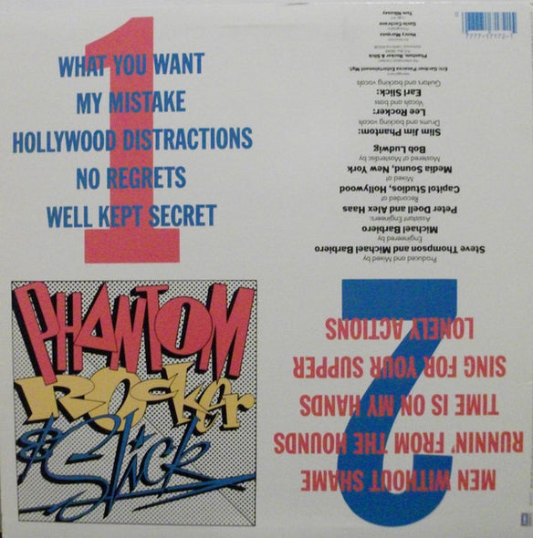 Phantom, Rocker & Slick : Phantom, Rocker & Slick (LP, Album)